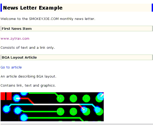 A single section